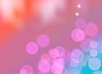 Pink Glowing Background For Your Design