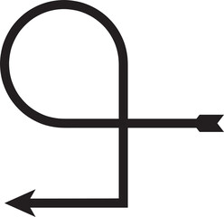 Arrow Bow Symbol