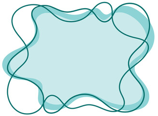 Abstract background drawn by hand with lines all around. Abstract blue spot for background, with empty space for inscriptions, suitable for cards, advertising, discount coupons