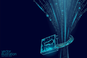 Censorship in internet. Web censored data news. Firewall technology security padlock freedom vector illustration