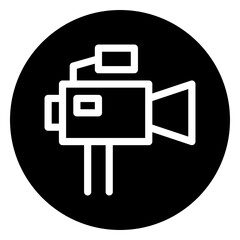 camera glyph icon