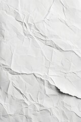 Crumpled paper texture background. Generative AI.