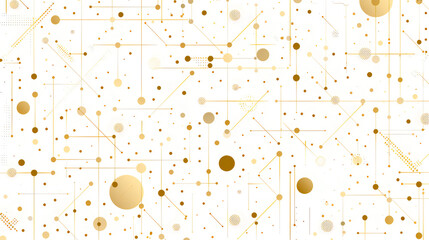 Luxurious Gold Pattern: Defined Lines & Sparkling Dots - Classy Background for Stylish Websites & Presentations