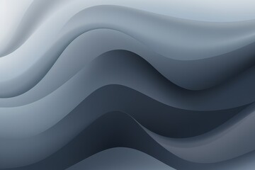 Light Gray to Dark Gray abstract fluid gradient design, curved wave in motion background for banner, wallpaper, poster, template, flier and cover