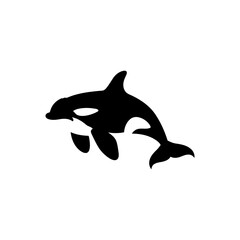Killer whale icon
