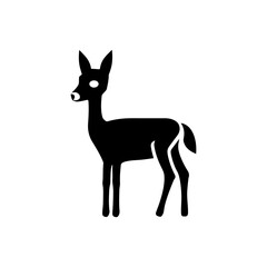 Roe deer icon