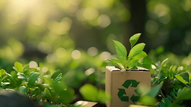 A macro shot of a label on a product packaging certifying that it was made with sustainable materials and practices emphasizing the companys dedication to environmentallyfriendly