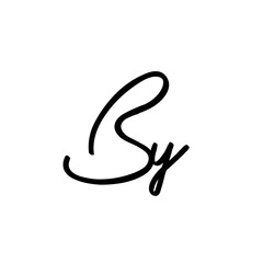 Obraz premium Initial wedding monogram logo template 