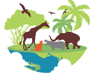 World Wildlife Day Illustration