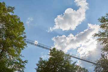 Skywalk in Hessen, Willingen, Upland - Zwei Wochen vor Eröffnung 