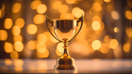 The celebration kicked off, and the majestic trophy was showered