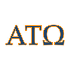 Alpha Tau Omega greek letter, ΑΤΩ greek letters, ΑΤΩ
