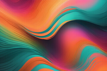 abstract colorful wave background