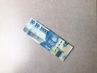 Indonesia Money Rupiah 50.000 IDR, Indonesia Currency, Background Money Indonesia