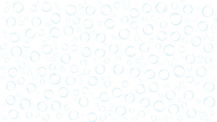 Water drops background effect. Transparant water bubble pattern. Wet backgorund effect.