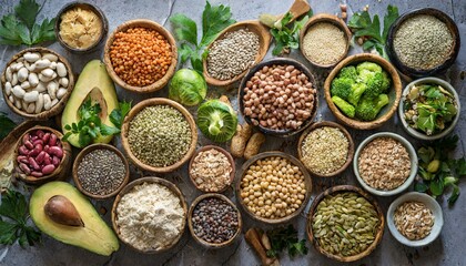 Healthy Vegan Protein Rich Foods