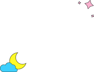 Aesthetic Cute Sticky Notes Vector Kawaii Style Design