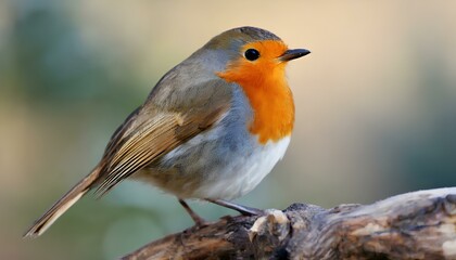 Fototapeta premium Robin bird on a branch