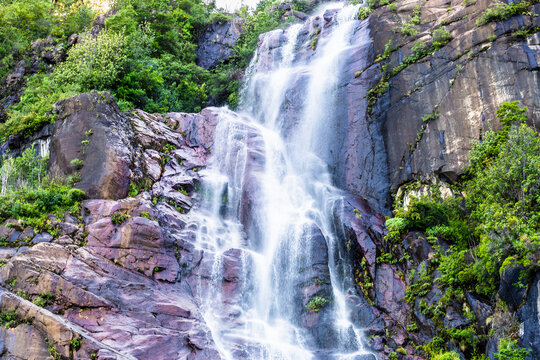 Yefe Waterfall, Puerto Varas, Los Lagos, Chile