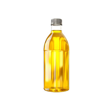 Sunflower Oil in plastic bottle