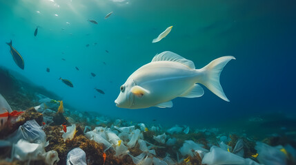 Beaches inundated with plastic trash