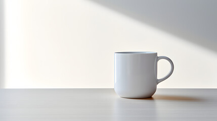 small and simple cup on a table