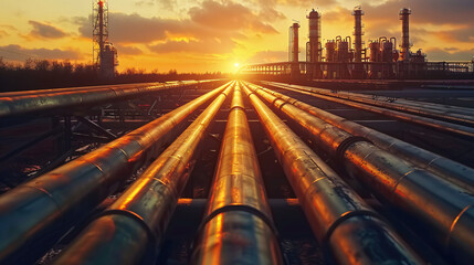 Industry pipeline transport petrochemical.