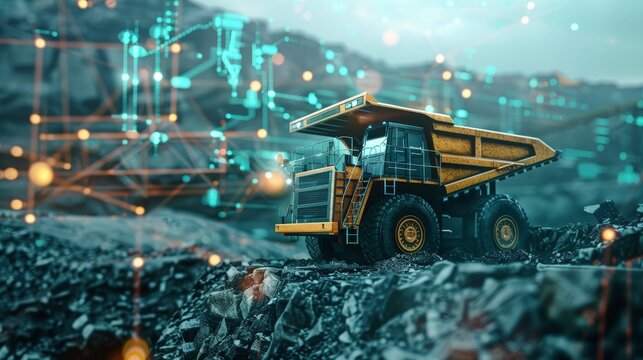 Transforming the digital process of mining into a tangible form