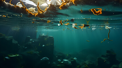 Plastic pollution in oceans, Plastic waste and pollution in oceans and rivers