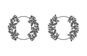 Abstract floral background