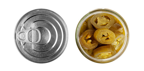 Pickled Jalapeno, Marinated Green Jalapenos, Hot Mexican Pepper Slices, Pickled Green Jalapeno