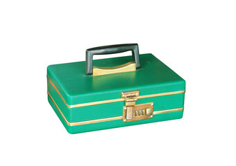 Safe box isolated on white background, this has clipping path.