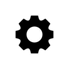 setting Icon isolated on white background. setting vector icon. Cog settings Icon Symbol. Gear