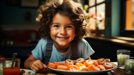 Kid-Friendly Cuisine: Fun and Tasty Meals for Picky Eaters - obrazy, fototapety, plakaty
