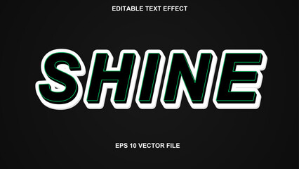 shine smooth editable text effect. smooth text effect style 3d, headline, font, customizable, bold, typography, premium, marketing