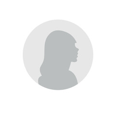 woman profile illustration