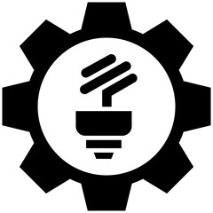 Power management glyph icon 