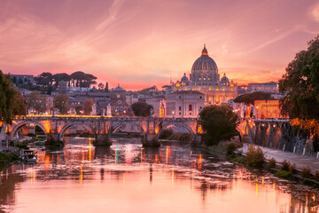 View of St. Peter's Basilica - obrazy, fototapety, plakaty