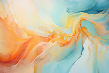 A Canvas Awash in Layers of Abstract Emotion.