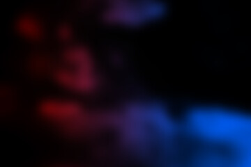 Blue and red gradient  defocused abstract photo smooth background