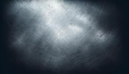 A smooth texture metal surface, lightly scratched and worn, patterns, focus subtle scuffs, shallower groove