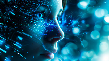 Cybersecurity agent scanning the Internet for threats