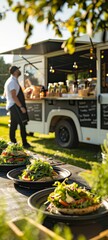 Trendsetting food truck leading the way in sustainable food packaging