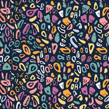 simple, seamless pattern, doodle