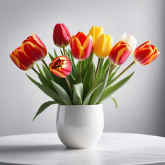 Tulips. Image of flowers