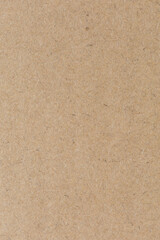 Close up of Old brown paper texture  visible. Paper fibers suitable for use as background images or decorations