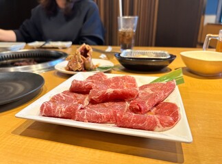 焼肉食材　焼しゃぶみすじ
