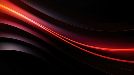 Black dark abstract background. Geometric shape. Line angle triangle stripe polygon. Color gradient