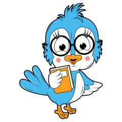 cute bird animal cartoon