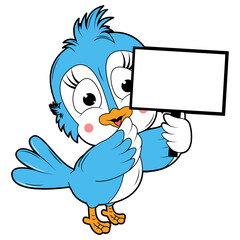 cute bird animal cartoon